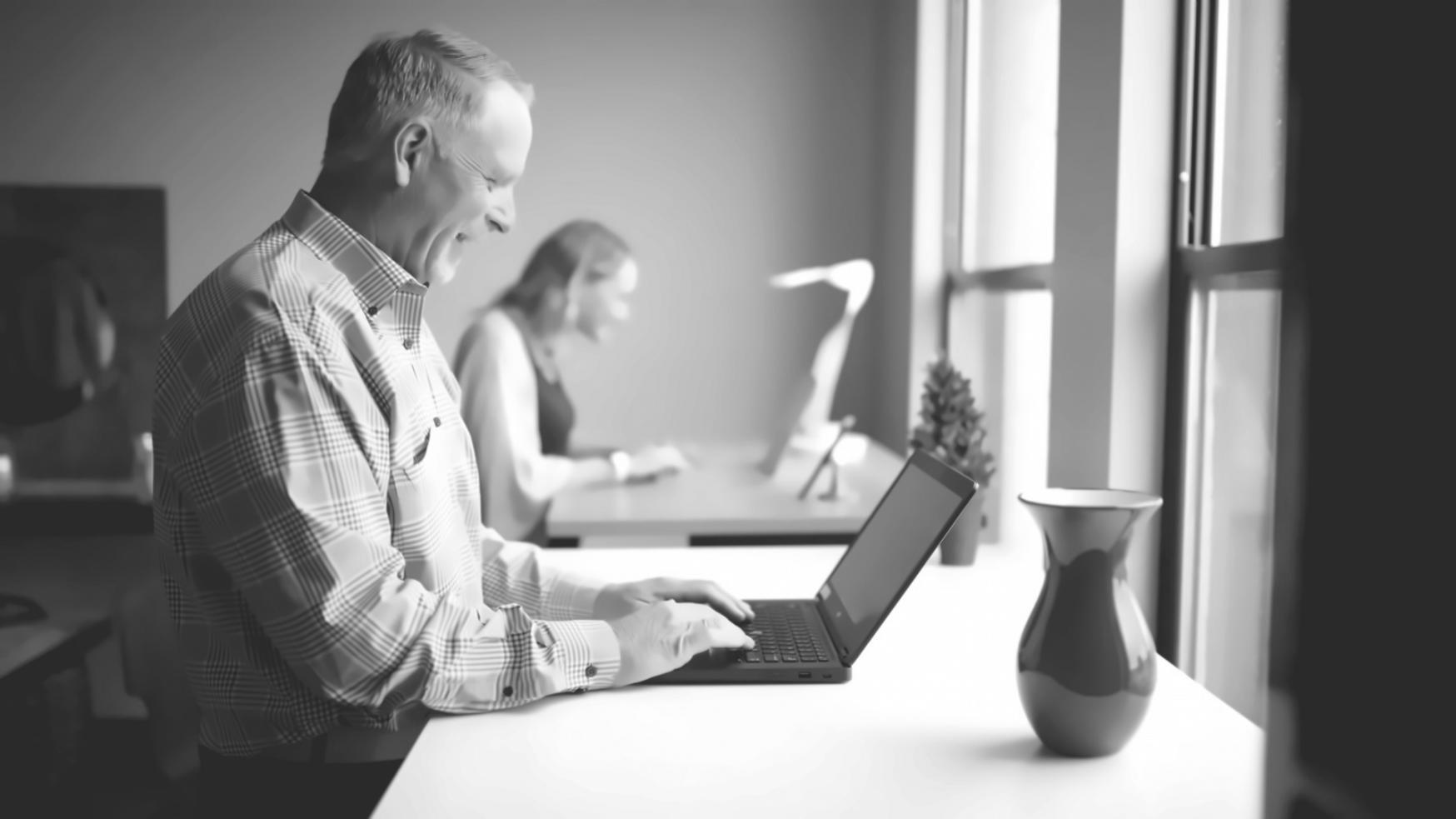 Family reviewing monthly budget planning materials together
